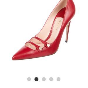 Gucci red pumps